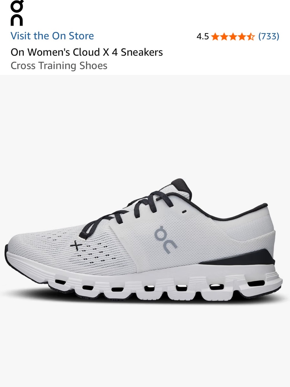 On cloud Women’s Cloud x 4 sneakers - Picture 8 of 10